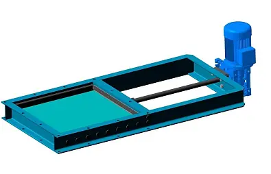 Затвор шиберный 3Ш-700х700-МР Затвор шиберный 3Ш-700х700-МР